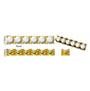 Round Natural Diamond Tennis Bracelet in Prong Set with Secure Box Clasp in 10K/14K gold and platinum with certified lab-grown or natural diamonds