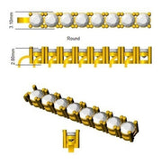 Lab Grown Diamond Tennis Bracelet in 10K/14K gold and platinum with certified lab-grown or natural diamonds