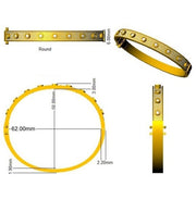 Lab Grown Diamond Bezel Pave Set Fancy Bangle with Hinged Box Lock in 10K/14K gold and platinum with certified lab-grown or natural diamonds