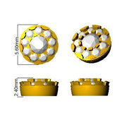 Stunning 0.33 Ct Diamond Cluster Stud Earrings - Exquisite Luxury Jewelry in 10K/14K gold and platinum with certified lab-grown or natural diamonds