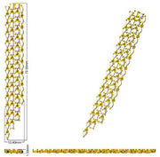 Luzwy Luxury Gold Drop & Trilogy Diamond Earrings - 8ct Elegance in 10K/14K gold and platinum with certified lab-grown or natural diamonds