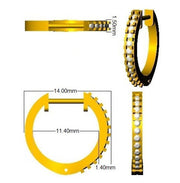 Elegant 0.1 in 10K/14K gold and platinum with certified lab-grown or natural diamonds