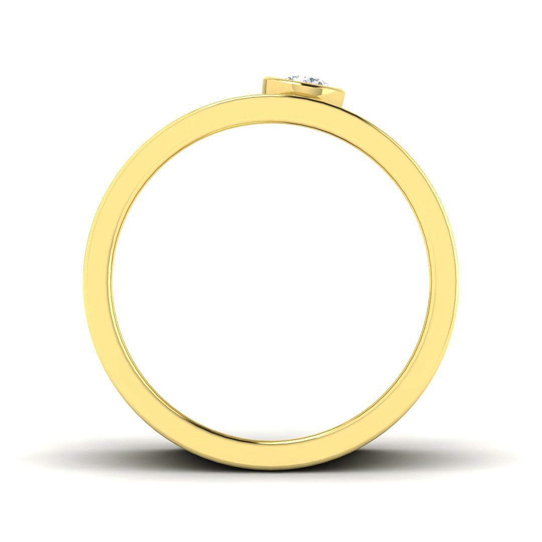 Diamond Berkhamkteb Engagement Ring in 10K/14K gold and platinum with certified lab-grown or natural diamonds