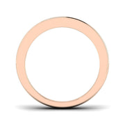 Diamond Half Eternity Ring in 10K/14K gold and platinum with certified lab-grown or natural diamonds