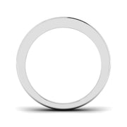 Diamond Half Eternity Ring in 10K/14K gold and platinum with certified lab-grown or natural diamonds