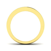 Diamond Half Eternity Ring in 10K/14K gold and platinum with certified lab-grown or natural diamonds