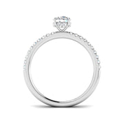 Diamond Hereforb Engagement Ring in 10K/14K gold and platinum with certified lab-grown or natural diamonds