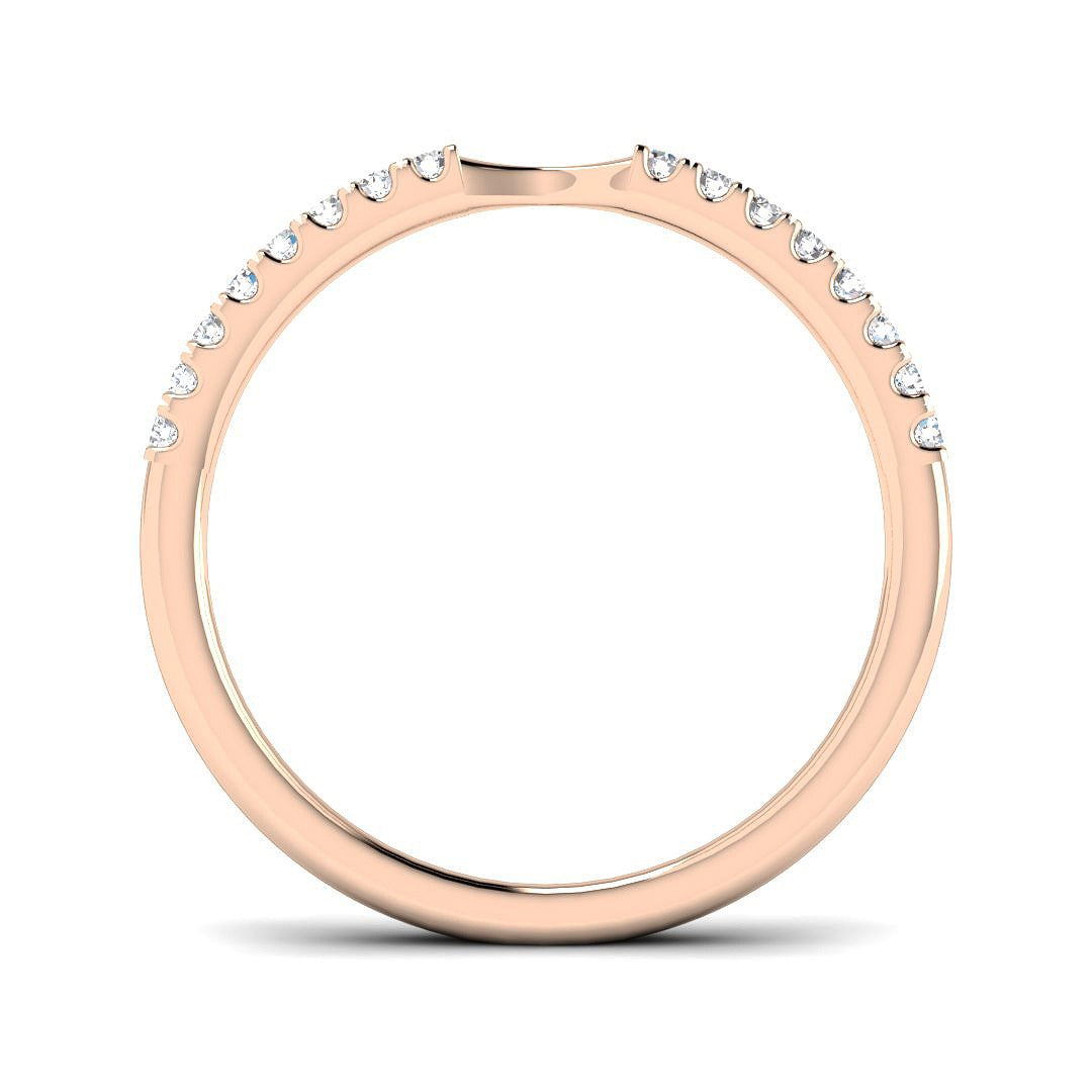 Natural Diamond Fancy Ring in 10K/14K gold and platinum with certified lab-grown or natural diamonds