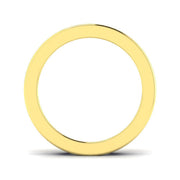 Blue Sapphire & Diamond Full Eternity Wedding Ring in 10K/14K gold and platinum with certified lab-grown or natural diamonds