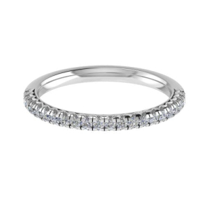 Emeria Lab-Created Round cut Prong  Diamond Ring