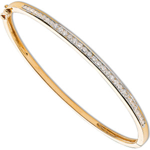 Sopheia Lab-Created Diamond Rose Gold Channel Set  Bracelet