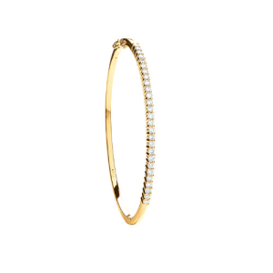 Shawnnah 1.10 Carat Lab-Created Diamond Round cut Shared Prong  Bracelet