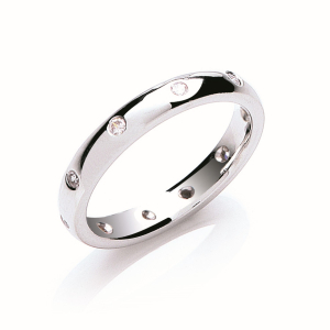 Aubree Natural Diamond Women's Wedding Ring