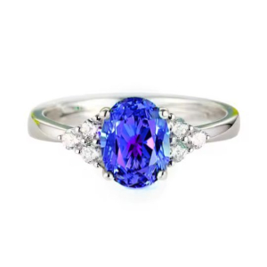 Yuliana Tanzanite  Diamond Ring