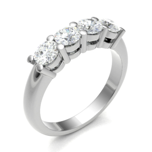 Doro 0.40 - 6.00 Carat Lab-Created Round cut 4 Prong  Anniversary Diamond Ring