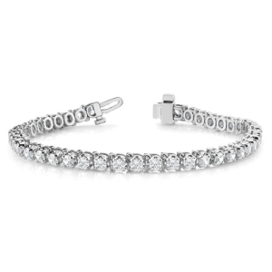Palisha Natural 4 Prong Diamond Tennis Bracelet
