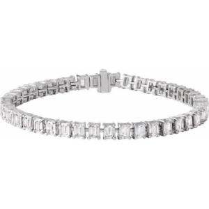 Ryanne Natural Diamond 4 Prong  Bracelet