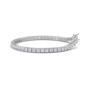 Salomi 5.00 Carat Lab-Created Diamond Round cut  Bracelet