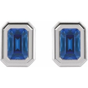 Torun 2.30 Carat Blue Sapphire Emerald cut 