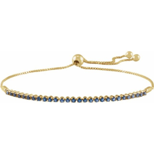 Tammi Blue Sapphire Yellow Gold 