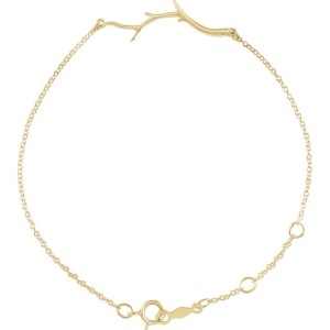 Shandra Yellow Gold Chain Bracelet