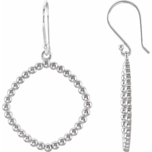  Brittenie Rose Gold Diamond Sterling Silver Metal Earrings
