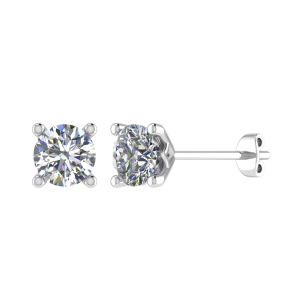 Janiah Lab-Created 4 Prong Studs Diamond Earrings