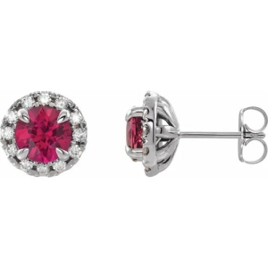 Harvina Natural Ruby 4 Prong Set 