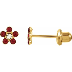 Helisent Natural Ruby Bezel Set 