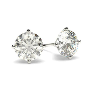Jiana Lab-Created 4 Prong Studs Diamond Earrings