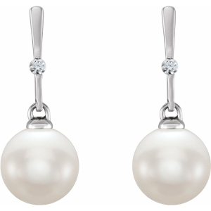 Benesh Yellow Gold Freshwater Pearl 