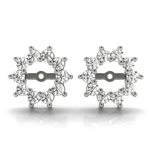Rylee Lab-Created Ear Jackets & Climbers Diamond Earrings