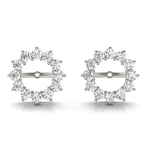 Leigh Natural Ear Jackets & Climbers Diamond Earrings