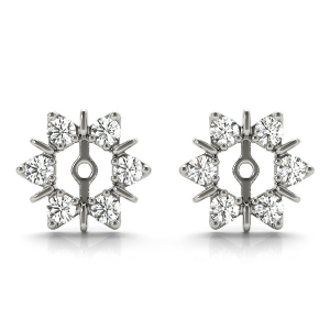 Abigali Lab-Created Ear Jackets & Climbers Diamond Earrings