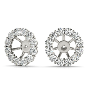 Laurie Lab-Created Ear Jackets & Climbers Diamond Earrings