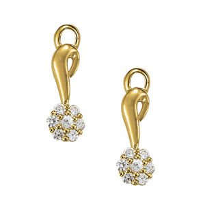 Fadia Natural Diamond Drop Earrings