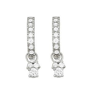 Fayla Natural Diamond Drop Earrings