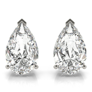 Eda 0.20 - 3.00 Carat Lab-Created Diamond Pear cut Studs Earrings