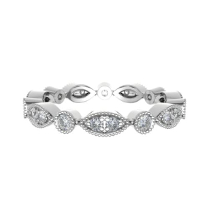 Ellenora Lab-Created Prong  Diamond Ring