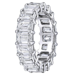 Emmalie Lab-Created Rose Gold 4 Prong  Diamond Ring