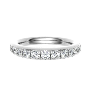 Elesa Lab-Created Bezel  Diamond Ring