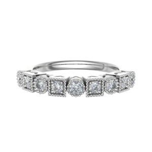 Elizabet Natural Round cut Prong  Diamond Ring