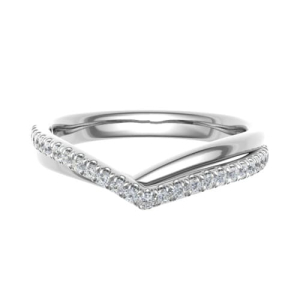 Eboney Natural Round cut Prong  Diamond Ring