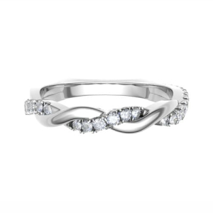 Evlyn Natural Round cut Prong  Diamond Ring