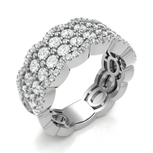 Endria 1.75 Carat Natural Round cut Prong  Diamond Ring