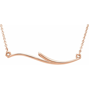 Vinita Rose Gold Chain Necklace