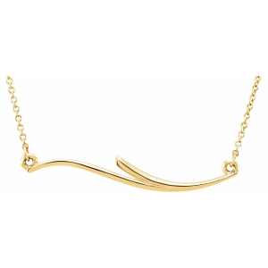 Vinita Yellow Gold Chain Necklace