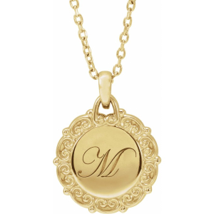 Vitalina Yellow Gold Chain Necklace