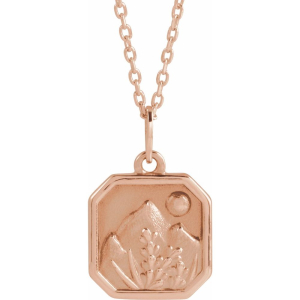 Viveca Rose Gold Chain Necklace
