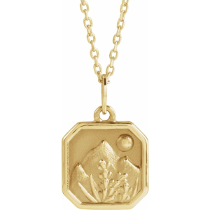 Viveca Yellow Gold Chain Necklace